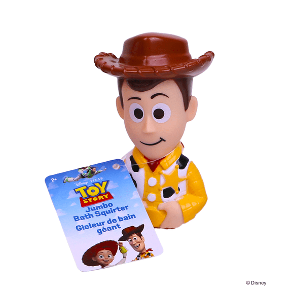 Disney Toy Story Woody Jumbo Bath Squirter, 1-Piece Squeezy Water Play Toy for Toddlers