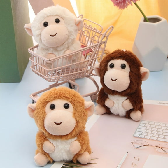 3.94Inch Mini Monkey Plush Toy, Personalised Plush Doll, Cute Plush Toy Gift for Game Fans for Christmas Gifts