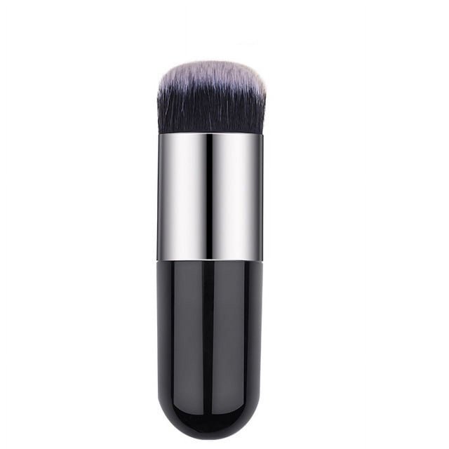 Brocha para base de maquillaje de pequeño tamaño, brocha para rubor, brocha para iluminar, brocha para polvos, brocha de doble propósito de buen material