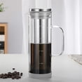 thumbnail image 5 of Cold Brew Coffee Maker 2 in 1 Iced Coffee Maker, Glass Pitcher with Lid- 800 milliliters, Stainless Steel Filter and BPA-Free Glass for Iced Coffee, Cold Brew Tea, Juice, 5 of 5