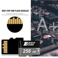 thumbnail image 6 of BERGUF 256GB High Speed Flash Memory Card with SD Adapter, Compatible for Smartphones, Tablets, Cameras and More, 6 of 7