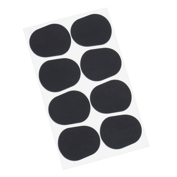 LABSERRON 8Pcs Black Gel Cushion Pad for Clarinet and Saxophone Mouthpieces