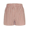 thumbnail image 6 of Lumtrix Ruffle Elastic Waist Summer Shorts for Women Trendy 2026 Cute Bottoms Plaid Y2K Beach Vacation Boxers with Pockets Pink 2XL, 6 of 6