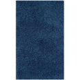 thumbnail image 4 of Safavieh Laguna Shag Collection SGL303K Blue Square Area Rug, 6 feet 7 inches Square (6'7" Square), 4 of 10