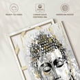 thumbnail image 6 of Elephant Stock Simmering Buddha Wall Art - Vertical Canvas Wall Art - Living Room Wall Decor - People Canvas - Beige And Gray Decor By e. Anthony Orme - 8" x 12", 6 of 8