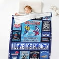thumbnail image 4 of Custom Ice Hockey Gifts for Teen Boys Girls, Personalized Premium Flannel Blankets Gifts for Hockey Lovers Birthday Christmas Thanksgiving, Hockey Lovers Room Decor (40"×50"-S), 4 of 6