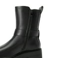 thumbnail image 4 of DREAM PAIRS Women's Ankle Boots, Chunky Low Heel Short Boots with Buckle Strap and Side Zipper, 4 of 8