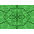 thumbnail image 1 of Ahgly Company Machine Washable Indoor Rectangle Transitional Lime Green Area Rugs, 2' x 4', 1 of 7