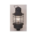 thumbnail image 1 of Hyannis 10 in. Outdoor Post Light - Textured Black, 1 of 1