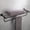 Matte Black, variant on KRAUS Ventus Bathroom Shelf with Towel Bar, Matte Black Finish