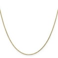 thumbnail image 2 of 14K Yellow Gold Cable Chain Styles Necklace 20 inch .95 mm Diamond-cut with Lobster Clasp 0.95, 2 of 4