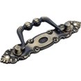 thumbnail image 3 of 4 Pcs Drawer Handle Old Zinc Bronze Drawer Handle Vintage, 3 of 5