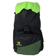 Warrior Gambler 18" Drawstring Backpack-style Gym Bag (Black/Electric Green)