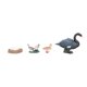 thumbnail image 1 of Jibingyi 1 juego de modelos de crecimiento de ganso, juguetes de crecimiento de cisne, figuras de cisne de plástico, juguetes educativos para niños, 1 of 5