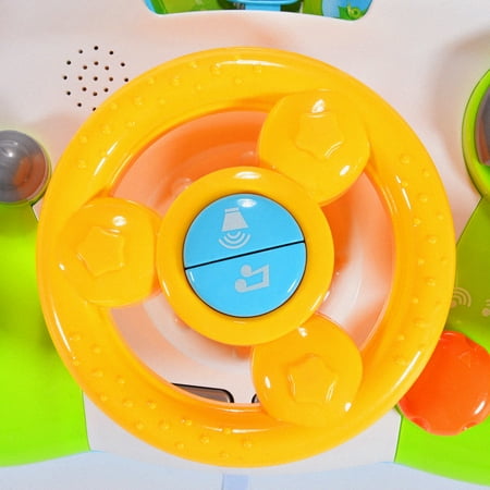 Driving Steering Wheel Toys for Toddlers with Music and Sound