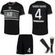 thumbnail image 1 of Kits de fútbol Jersey de fútbol Camiseta de entrenamiento Traje 21/22 Nueva temporada Paris Soccer-21 22 PSG Sergio Ramos 4-24 (130-140 CM) BmatwkZeng Bmatwk Jersey, 1 of 2