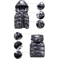 thumbnail image 5 of LinYooLi Short Down Vest for Women Sleeveless Winter Shiny Puffer Vest Coats Fashionable Jacket 2022, 5 of 5