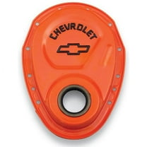 Proform 141-783 PFM141-783 T/CHAIN CVR SBC ORANGE B/TIE Fits select: 1969-1991 CHEVROLET CAMARO, 1969-1986 CHEVROLET C10