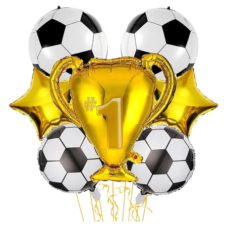 Minjewel FIFA World Cup 2026 Theme Party - Balloon Set Birthday Celebration Soccer Garland Decoration for Fans World Cup Decorations,A