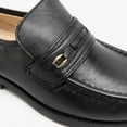 thumbnail image 2 of Tycoons Mens Wide Fitting Saddle Trim Moccasin Type Casual Shoes, 2 of 4
