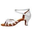 thumbnail image 1 of RKSTN Sandales pour Femmes Rumba Valse Bal de Promo Chaussures de Danse Latine Chaussures de Danse Sandales Confortables, 1 of 1