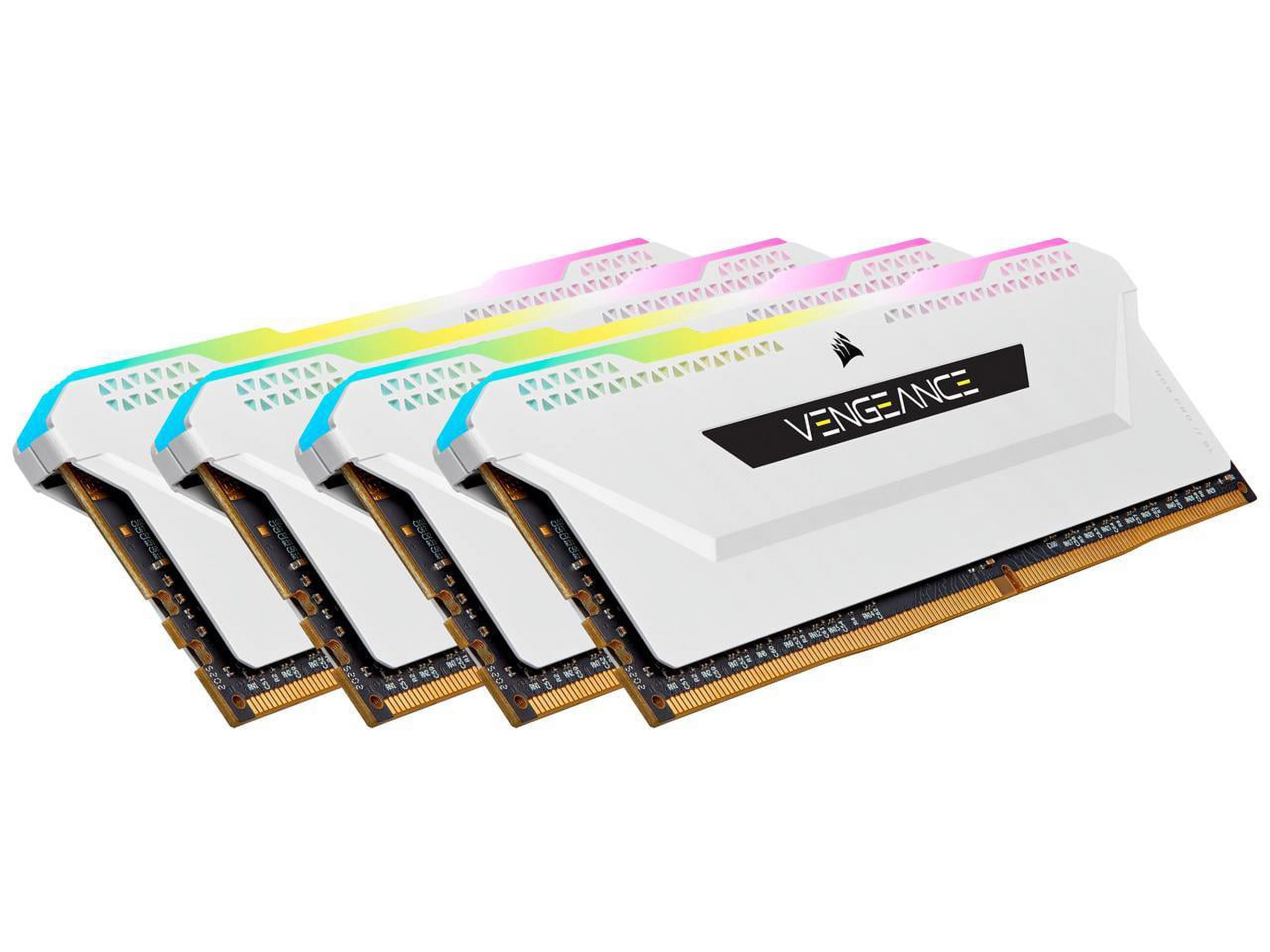 CORSAIR Vengeance RGB Pro SL 64GB (4 x 16GB) 288-Pin PC RAM DDR4