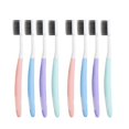 thumbnail image 1 of 8pcs Bamboo Charcoal Nano Soft Eco-friendly Pp Toothbrushes For Men, 1 of 3