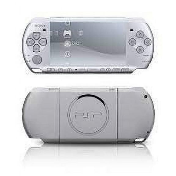 Restored PlayStation Portable PSP 3000 Console Silver (Refurbished)