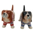 thumbnail image 6 of Ebros French Basset Hounds Magnetic Ceramic Salt Pepper Shakers Collectible Set, 6 of 11