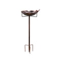 thumbnail image 2 of Bird Bath With 5-prong Stand Outdoor Metal Bird Bath For Use In Garden Patio Or Balcony, 2 of 6