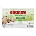 thumbnail image 2 of Baby Wipes, Huggies Natural Care Sensitive, UNSCENTED, 3 Refill Packs, 624 Wipes, 2 of 6