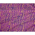 thumbnail image 4 of oneOone Polyester Lycra Purple Fabric Batik Sewing Material Print Fabric By The Yard 56 Inch Wide, 4 of 4