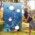 thumbnail image 4 of TISHITA Jeu de Lancer de Sacs de Sable Suspendu 30"x53 Pouces Fournitures de Fête Sacs de Lancer Drapeau, 4 of 8