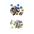 thumbnail image 1 of Azulejos de mosaico de pétalos de colores mezclados 250 piezas para de asiento de jardín de artesanías de arte Zulema Azulejos de mosaico de pétalos, 1 of 8