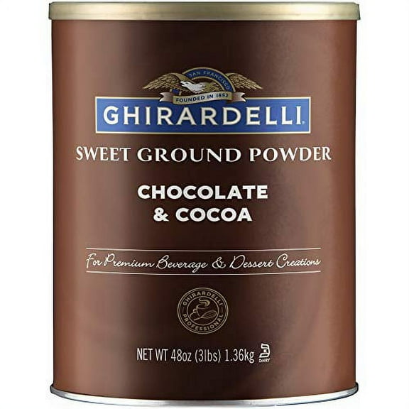 Ghirardelli Sweet Ground Chocolate .. and Cocoa | 3 .. lb. | Baking & .. Desserts