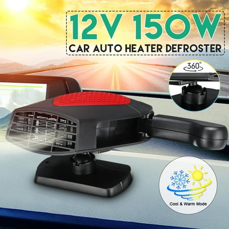 - 12V 150W 2 in 1 Car Auto Heater Fan Heater Cooler Dryer Demister Defroster