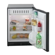 Avanti Cooling Compact Refrigerator, Space Saving Mini Fridge with Chiller Compartment, 5.2 cu. ft., in Black (RM52T1BB)