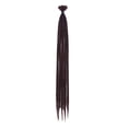 thumbnail image 1 of ITFABS Ladies Handmade Toupee Straight Hair Extension Knitted Dirty Braid Wig, 1 of 5