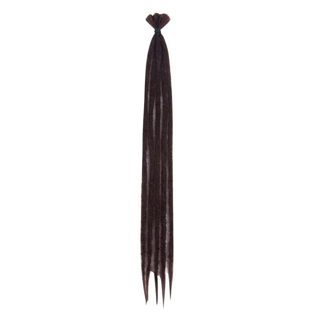 ITFABS Perruque Droite pour Femmes, Extension de Cheveux Faite à la Main, Tressage Tricoté