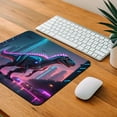 thumbnail image 4 of Cyberpunk Dinosaur Mouse Pad Low Profile Gaming Mat, 4 of 7