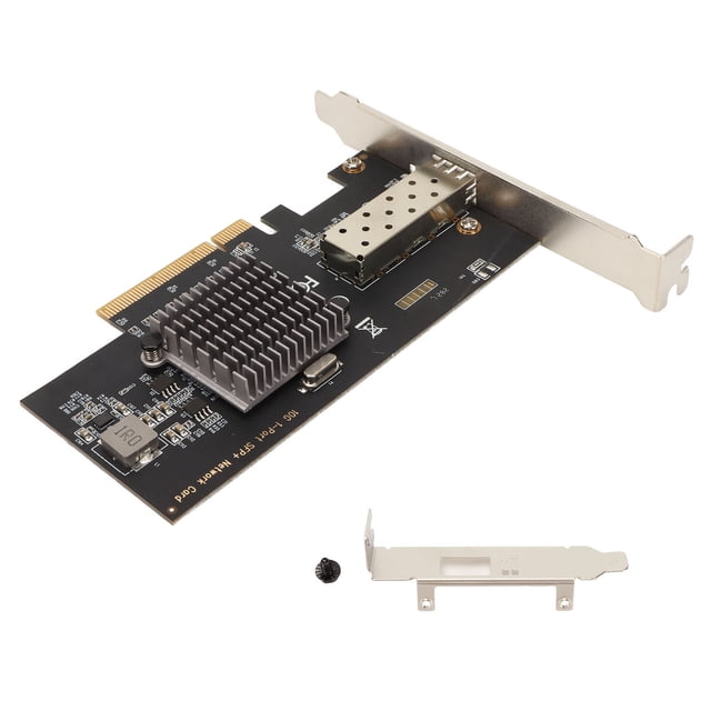 PCI E Optical Card, Stable Reliable Single I/O Virtualization Easy Installation 10Gb SFP Card For Business