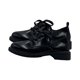 thumbnail image 4 of Zapatos de vestir para niña, estilo británico negro, suela gruesa, cabeza redonda, tacón estable, zapatos de uniforme para niñas para la escuela, oficina, fiesta, negro, 36, talla EU, 4 of 12