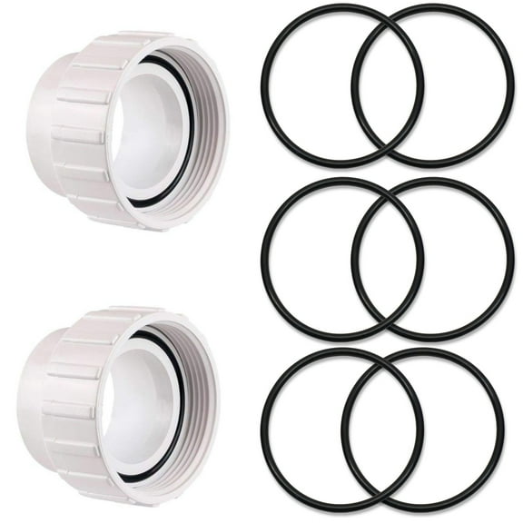 Captain O-Ring - GLX-UNION-ORING Replacement O-Rings for Hayward T-Cell Salt Cell Union, Goldline Salt Chlorine Generators 6 Pack