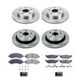 thumbnail image 3 of Power Stop Front and Rear Stock Replacement Brake Pad and Rotor Kit KOE2164, 3 of 8