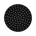 thumbnail image 1 of Tapis d'Isolation Rond Carré avec Trous Antiadhésif en Silicone de Qualité Alimentaire pour Friteuse à Air Chaud, 1 of 4
