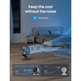 thumbnail image 2 of Dreo - Ventilador inteligente para recámara, ventilador vertical de 120° y oscilante de 90° con mando a distancia/voz, circulador de a, 2 of 7