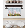 thumbnail image 3 of Easter Kitchen Dish Towels for Drying Dishes Set of 2, Wooden Bunny Colorful Eggs Spring Floral Retro Art Waffle Weave Microfiber Hand Tea Bathroom Towels Quick Dry & Absorbent Towel 15.7x23.6, 3 of 7