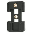 thumbnail image 4 of Soporte de trípode para teléfono inteligente soporte de trípode para teléfono con zapata caliente orificios de tornillo de 1/4 pulg ABS negro para teléfono, 4 of 8