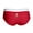 Red/White, variant on CafePress - Christmas Budgie Women's Boy Brief - Women's Novelty Briefs, Size S-XL