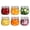 17oz*6, variant on Food Storage Jars 138oz*2 Set Airtight Lid Bulk Flour Sugar Rice Ferment Storage